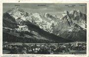 Garmisch gegen Wettersteingebirge