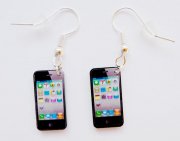 Mobile Phone Earrings