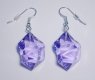 Splitter Stones purple Earrings