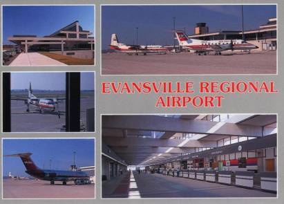 Evansville Regional Flughafen - zum Schließen ins Bild klicken