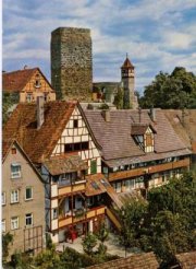 7107 Bad Wimpfen Red Tower, and towers Nuremberg