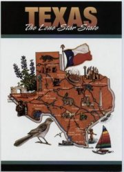 Texas - Landkarte