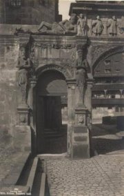 Bamberg - Portal of the old Residenz
