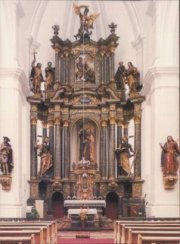 Berchtesgaden - Kath. Pfarrkirche St.Andreas, Hochaltar