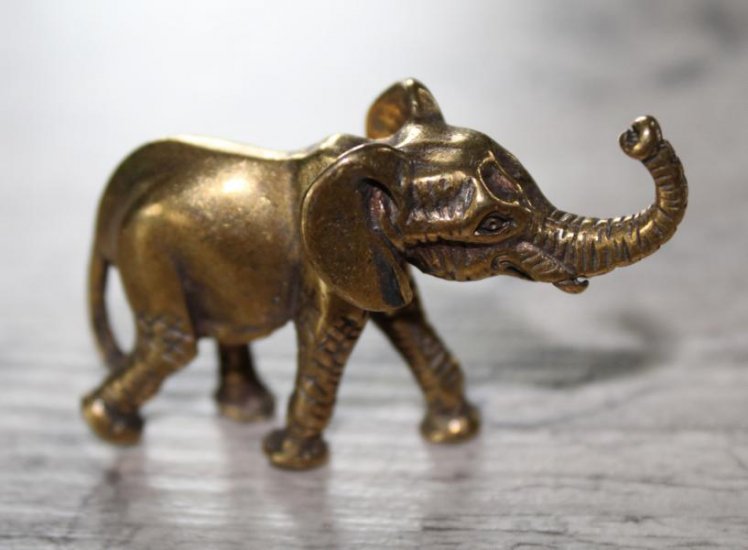 Brass Elephant - Click Image to Close
