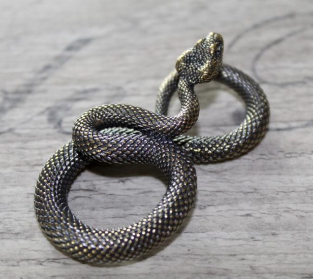 Brass Snake - Click Image to Close
