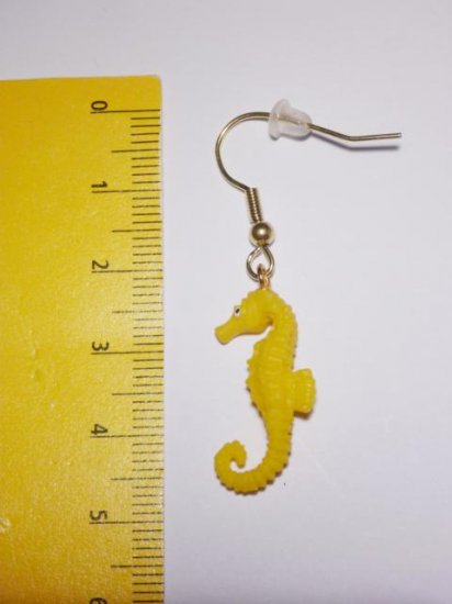 Seepferdchen Ohrringe - zum Schließen ins Bild klicken