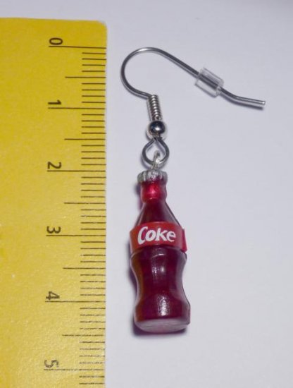 Cola Flaschen Ohrringe - zum Schließen ins Bild klicken