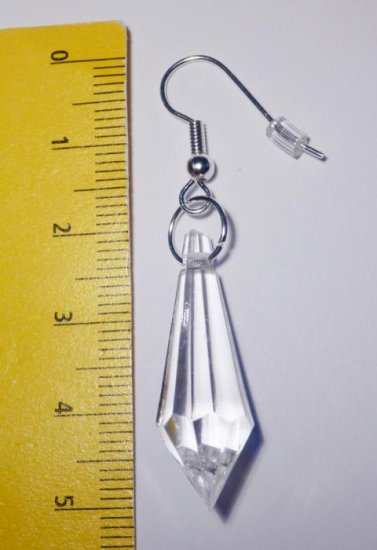 Crystal Drop Earrings - Click Image to Close
