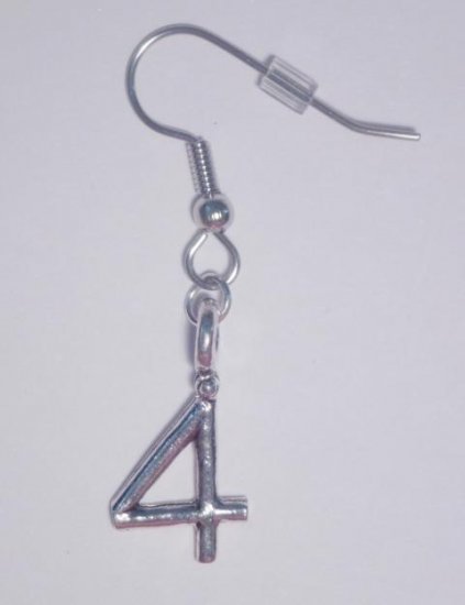 Numbers Earrings 4 - Click Image to Close
