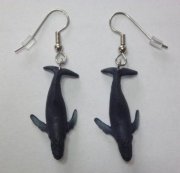 humpback Whale Earrings