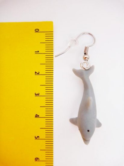 Delfine Ohrringe - zum Schließen ins Bild klicken