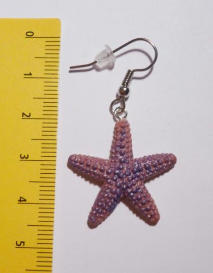 Starfishes Earrings - Click Image to Close