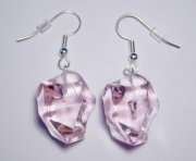Splitter Stones pink Earrings
