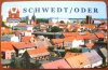Souvenirkarte Schwedt/Oder