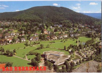 7506 Bad Herrenalb Blick von Falkenfelsen - zum Schließen ins Bild klicken