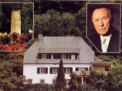 5340 Bad Honnef - Rhöndorf Wohnhaus Dr. Konrad Adenauer - zum Schließen ins Bild klicken
