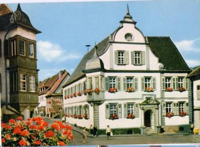 6748 Bad Bergzabern Rathaus - zum Schließen ins Bild klicken