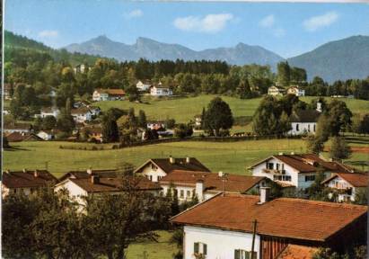 8112 Bad Kohlgrub Rochusbad, St.Rochus-Kirchlein und Ammergauer - zum Schließen ins Bild klicken
