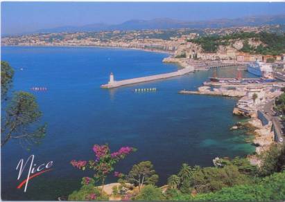 Nizza Cote d' Azur - zum Schließen ins Bild klicken