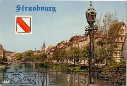 Strasbourg Les rives de l'Ill - zum Schließen ins Bild klicken