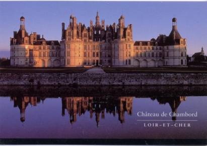Chateau de Chambord Loir et Cher - zum Schließen ins Bild klicken