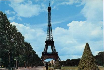 Paris Eiffelturm - zum Schließen ins Bild klicken
