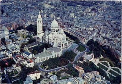 Paris Basilika des Sacre-Coer - zum Schließen ins Bild klicken