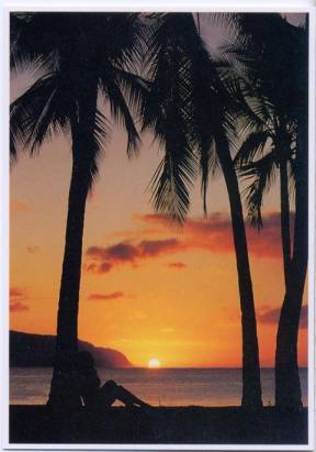 Sunset Hawaii - Click Image to Close