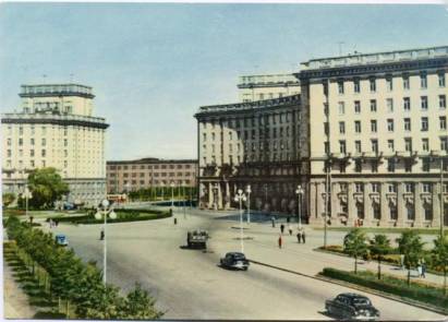 St.Petersburg Leningrad Komsomolskaja Platz - zum Schließen ins Bild klicken