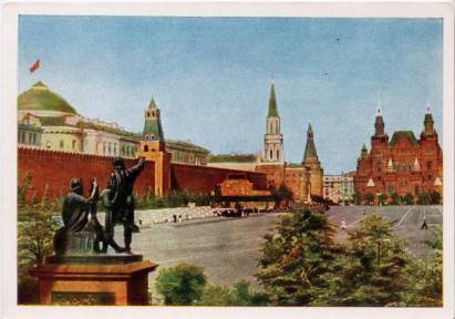 Moskau Roter Platz - zum Schließen ins Bild klicken