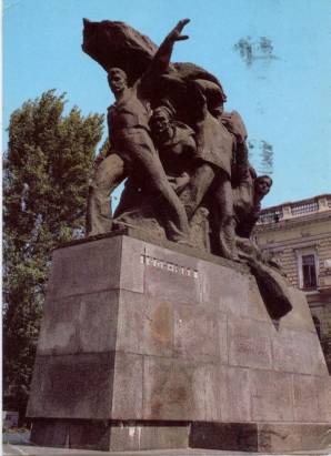 Odessa Helden-Denkmal - zum Schließen ins Bild klicken