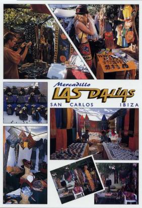 Hippie Markt Las Dalias, San Carlos, Ibiza - zum Schließen ins Bild klicken