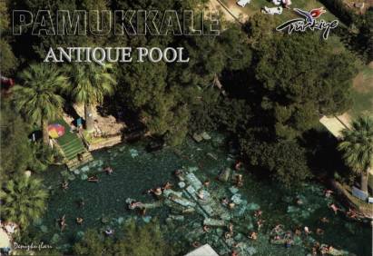 Pamukkale - Antiker Pool - zum Schließen ins Bild klicken