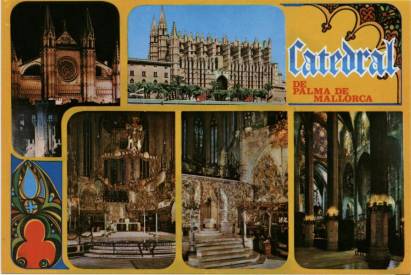 Katedrale von Palma de Mallorca - zum Schließen ins Bild klicken