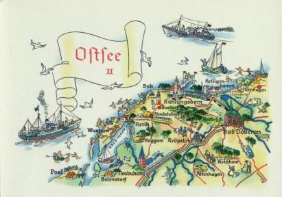 Ostsee II - Mapkarte - zum Schließen ins Bild klicken