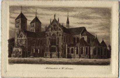Münster i.W. Dom - zum Schließen ins Bild klicken