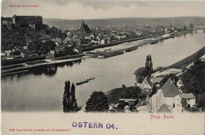 Pirna-Posta, Schloss Sonnenstein - zum Schließen ins Bild klicken