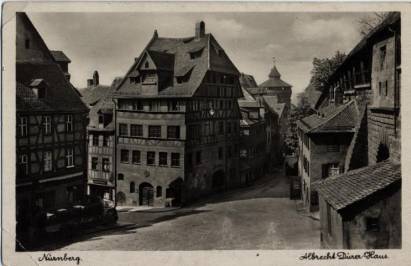 Nürnberg - Albrecht Dürer Haus - zum Schließen ins Bild klicken