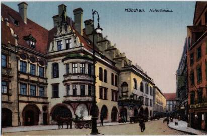 München - Hofbräuhaus - zum Schließen ins Bild klicken