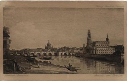 Dresden, Bernardo Canaletto - zum Schließen ins Bild klicken