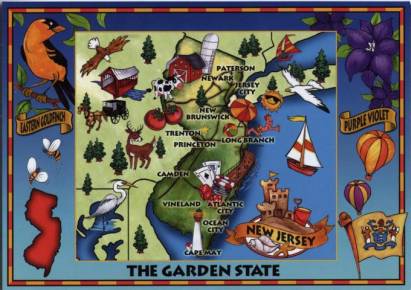 New Jersey - Der Gartenstaat - zum Schließen ins Bild klicken
