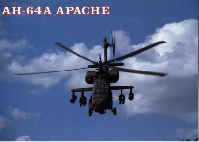 AH-64A Apache Helikopter - zum Schließen ins Bild klicken