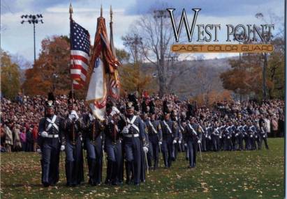 West Point, US Military Academy - "Cadet Color Guard" - Click Image to Close