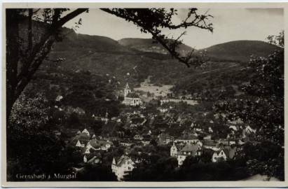 Gernsbach im Murgtal - zum Schließen ins Bild klicken