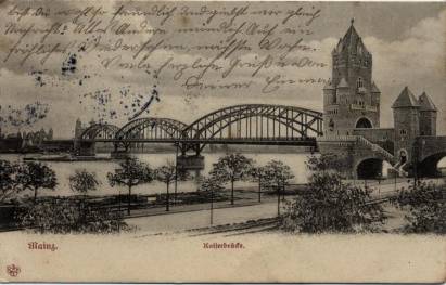 Mainz - Kaiserbrücke - zum Schließen ins Bild klicken