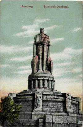 Hamburg - Bismarck-Denkmal - zum Schließen ins Bild klicken