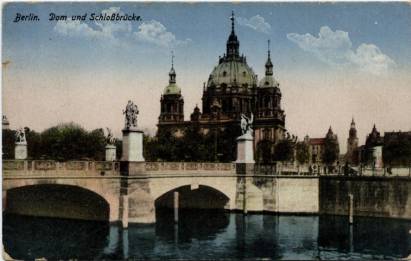 Berlin - Dom und Schloßbrücke - zum Schließen ins Bild klicken