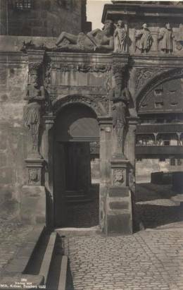 Bamberg - Portal der alten Residenz - zum Schließen ins Bild klicken