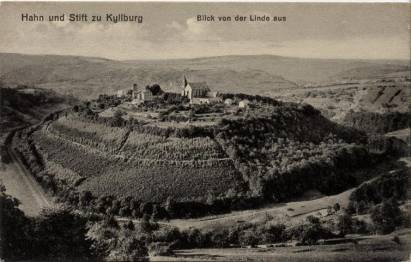Kyllburg - Hahn und Stift, Blick von der Linde - zum Schließen ins Bild klicken